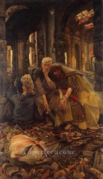 Voces interiores Cristo consolando a los vagabundos James Jacques Joseph Tissot Pinturas al óleo
